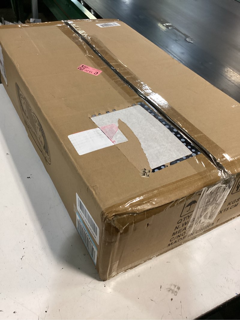 Condition photo showing New/Like New for vibration plate exercise machine for lymphatic drainage, vibration machine for full-body weight loss shaping, vibrate fitness platform 400 lbs & 200 adjustable speeds for women men home white