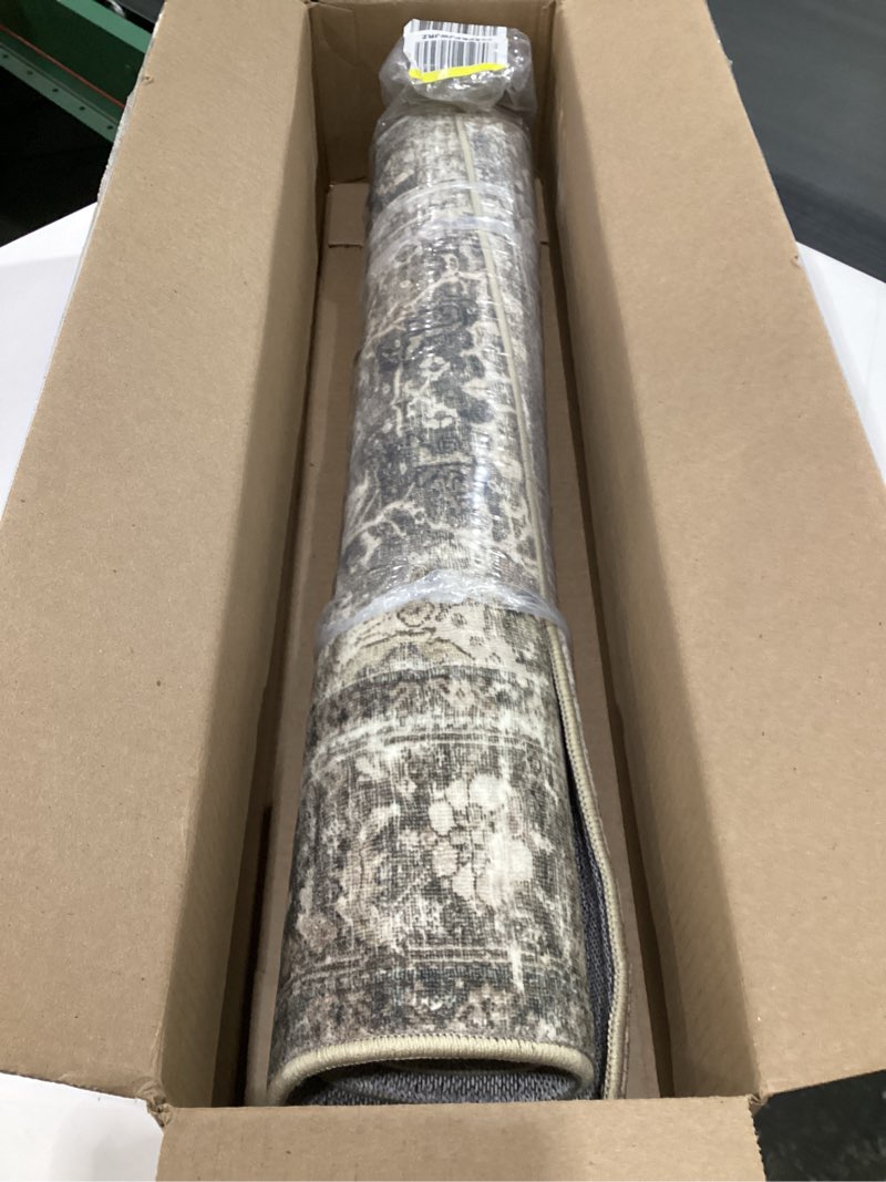 Condition photo showing Good Condition for Loloi Magnolia Home by Joanna Gaines Sinclair Collection SIN-01 Pebble/Taupe 2'-3" x 3'-9", .25" Pile Height, Machine Washable, Accent Rug Pebble / Taupe 2'-3" x 3'-9"