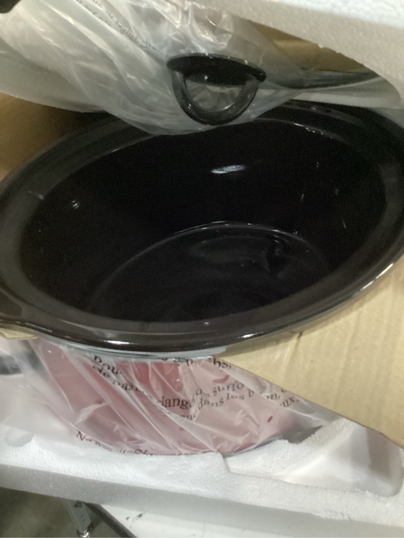 Condition photo showing Good Condition for crock-pot express crock slow cooker 8 quart red 8qt red