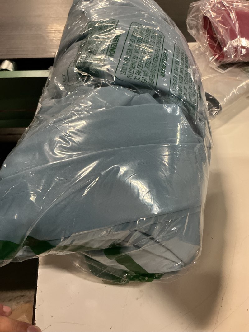 Condition photo showing Good Condition for donren dusty blue pinch pleated blackout curtains with hooks - 84 inch length room darkening thermal insulated window curtain panels for living room bedroom 2 panel 40" wx84 l dusty blue 40"w x 84"l (pack of 2)