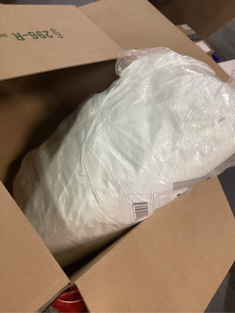 Condition photo showing Good Condition for Kotap 15 x 20 Ft. Fire-Retardant Tarp for Construction Job Sites Requiring Tarpaulin, White (FR-1520) 15 x 20-Foot Tarp Fire Retardant