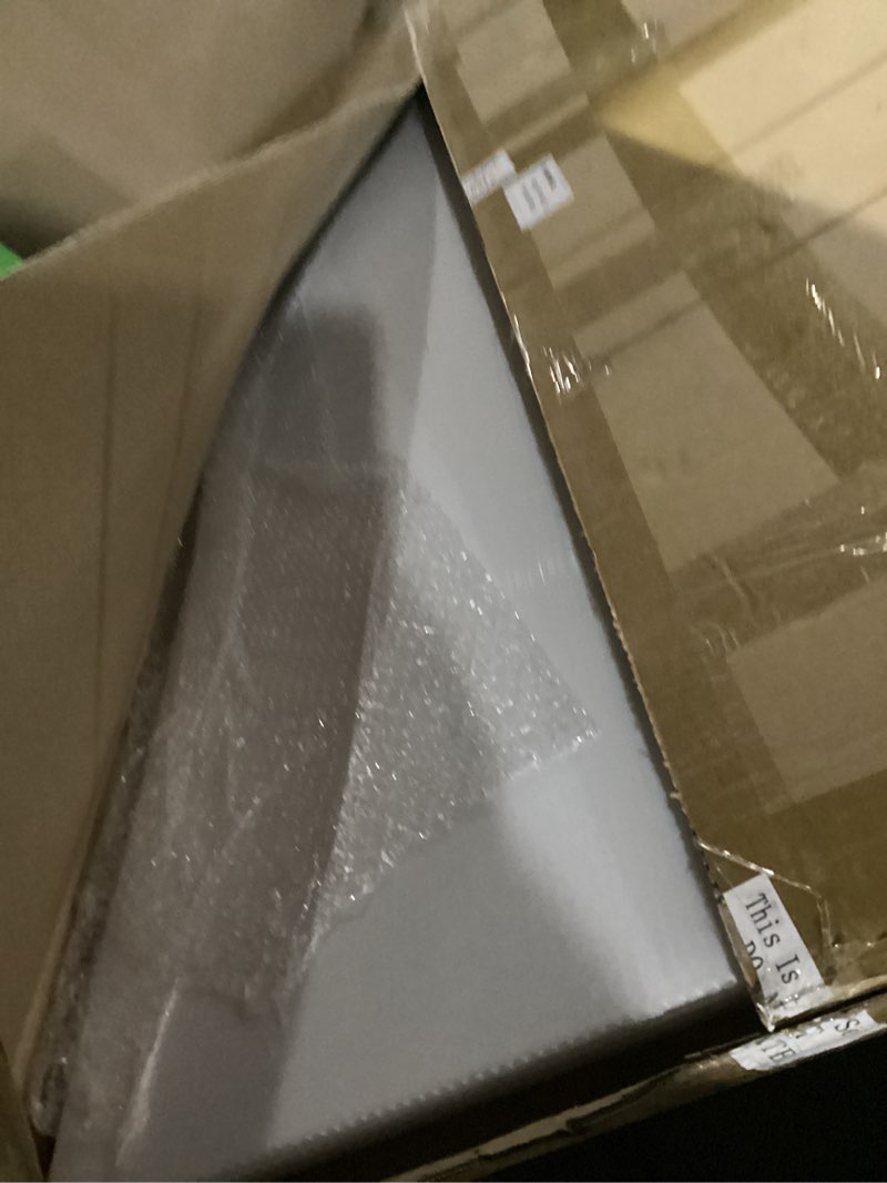 Condition photo showing New/Like New for 4 Pack 23.75" x 47.75" x 0.2" Fluorescent Light Covers Diffuser Panels for Drop Ceiling, Replacement Ceiling Light Sheet Polycarbonate Fixture Panels for Office Classroom (Milky White) 4 Milky White