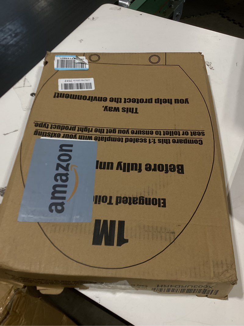 Condition photo showing Good Condition for 1m family toilet seat, patented slow close & quick releasing technology, anti-wiggling, easy to install and clean, standard elongated with toddler seat built in (1 piece) 1 elongated with toddler seat built in