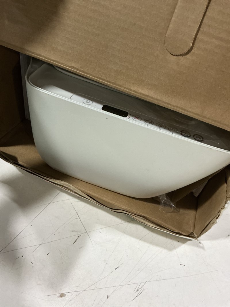 Condition photo showing As Is for hp deskjet 2855e wireless all-in-one color inkjet printer, scanner, copier, best-for-home, 3 month instant ink trial included. this printer is only 2.4 ghz capable. (588s5a)