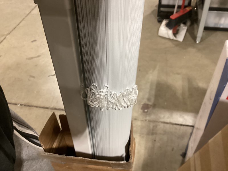 UNISHADES No Drill Blinds for Windows 1" Aluminum Cordless Mini Blinds L-Shaped Slat 100% Privacy, f