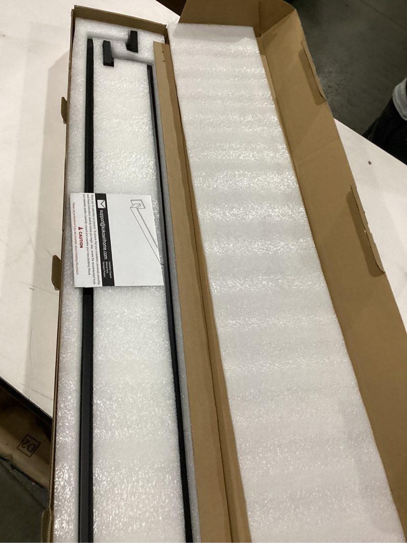 Condition photo showing New/Like New for KOKOSIRI 32-Inch Single Towel Bar, Bathroom Kitchen Towel Holder, Wall Mounted SUS304 Stainless Steel Towel Rack 2 Pack, Matte Black, B4003BK-L32-P2 Matte Black 32-Inch (2 Pack)