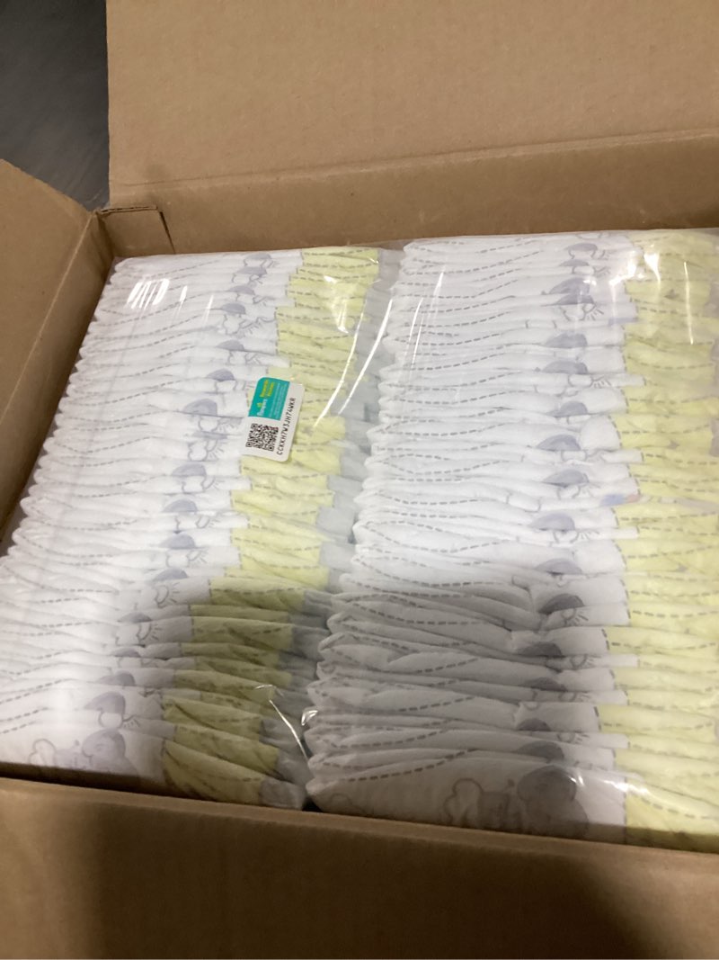 Condition photo showing As Is for Pampers Swaddlers Diapers, Size 1 (8-14 lbs), 198 Count, Absorbent, Keeps Baby Dry and Comfortable, Skin Safe Disposable Baby Diaper (Packaging May Vary) Size 1 198