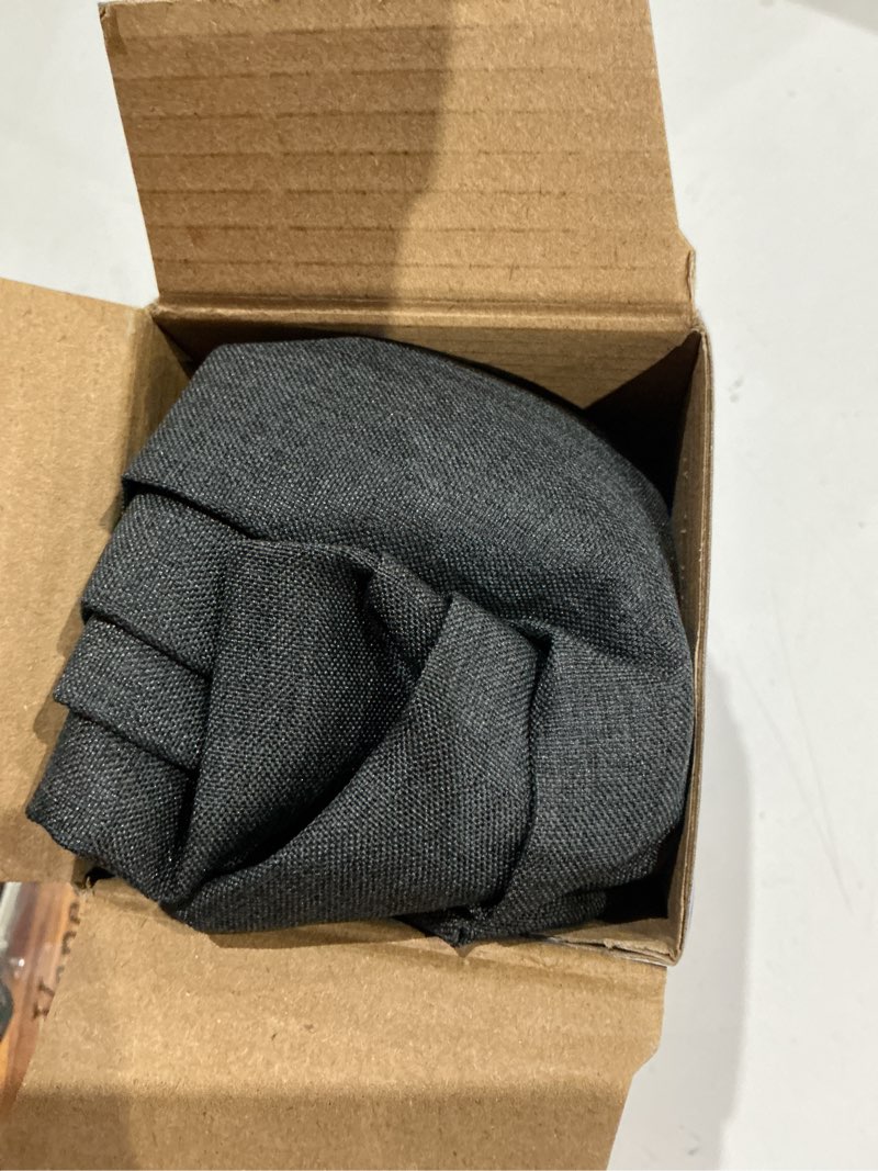 Condition photo showing Good Condition for miulee pack of 2 decorative outdoor solid waterproof throw pillow covers faux linen garden farmhouse cushion cases for halloween tent balcony couch sofa 20x12 inch black 20" x 12" (pack of 2) black