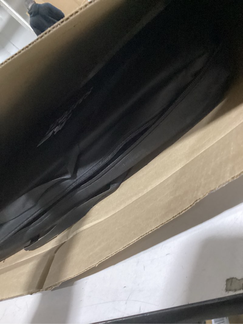 Condition photo showing Good Condition for Dog Seat Extender for Dogs up to 200lbs, Dog Back Seat with Storage Pockets, Collapsible Front and Backseat Extender for Large, Medium and Small Dogs Black