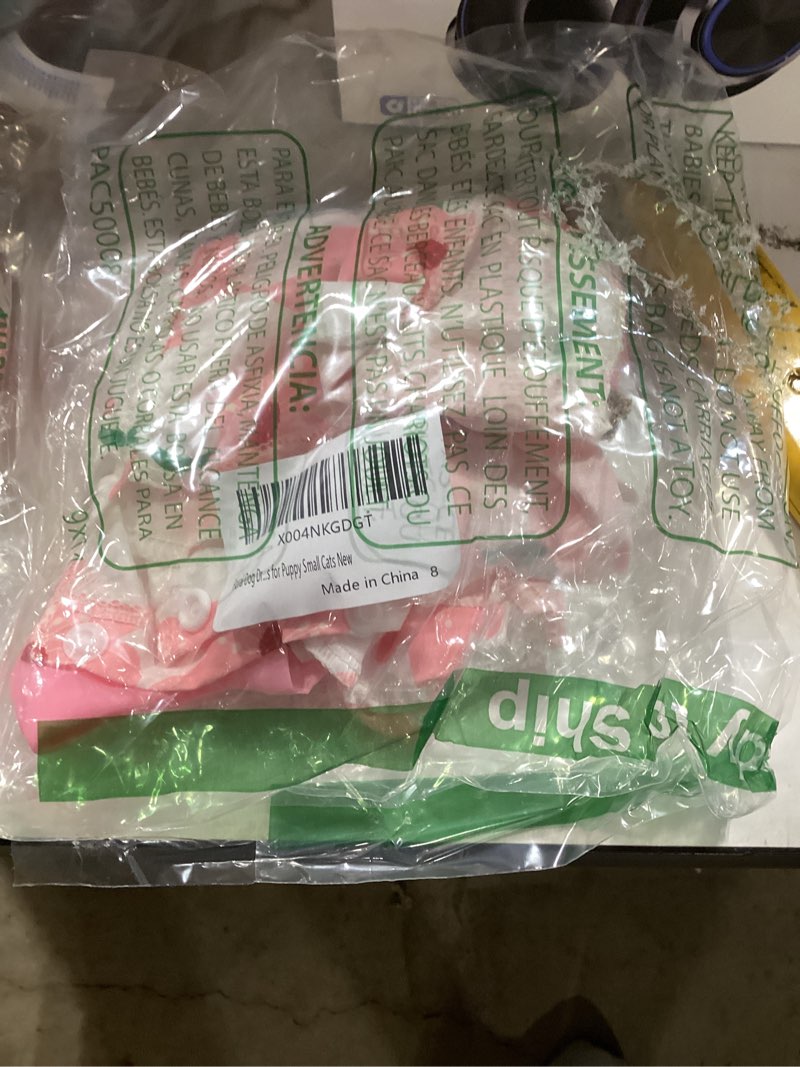 Condition photo showing New/Like New for choyaxo floral dog dress cute dog skirt pet dress summer pet clothes for puppy small cats floral medium