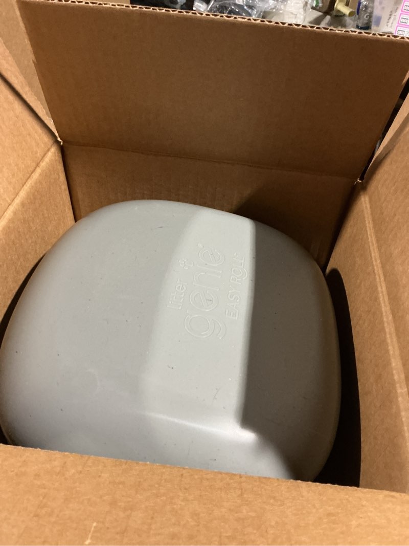 Condition photo showing New/Like New for Litter Genie Easy Roll Cat Litter Disposal Pail | Odour Control, Refill Bags & Scoop Grey