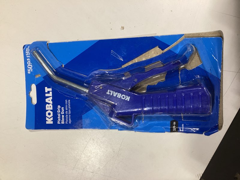 Condition photo showing As Is for Kobalt Pistol Grip Blow Gun