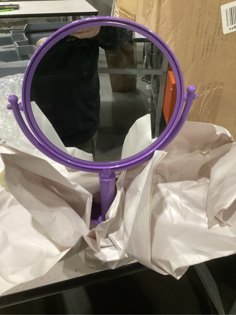 Purple make up mirrior 