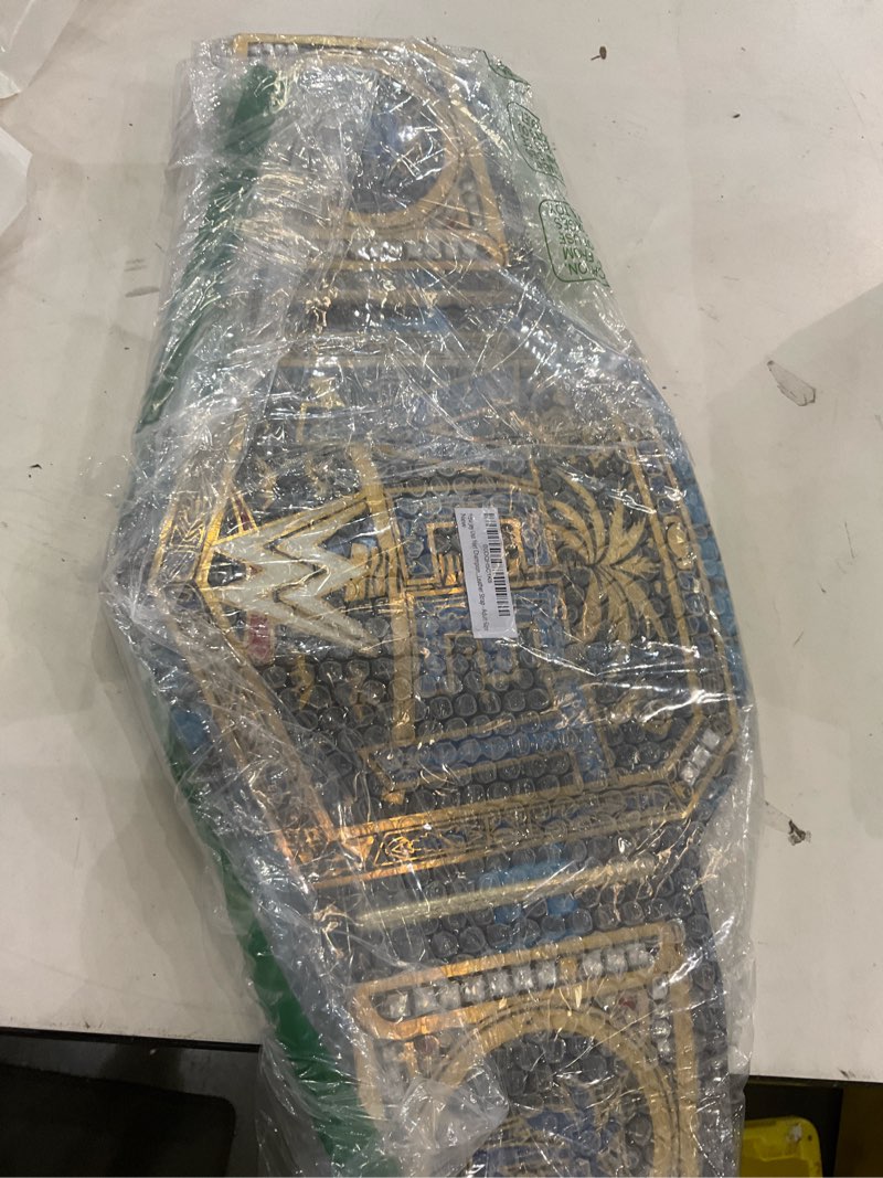 Condition photo showing New/Like New for New Jey Uso Yeet Championship Title Belt – Undisputed Championship Replica Belt 2MM - Easy Wear Adjustable 4MM Leather Strap - Adult Size
