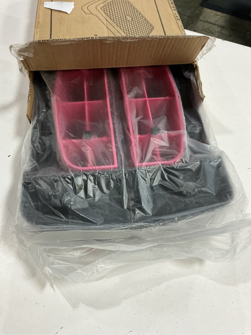 Condition photo showing Good Condition for fitvids 18" aerobic step platform, workout stepper with adjustable 2 stackable risers 3" 5.5" for home gym small space, exercise step, multiple option pink/black