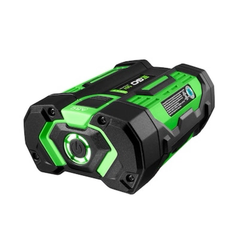 ego power+ 56 -volt, 2.5 ah 1 -pack lithium ion (li-ion) battery with charger