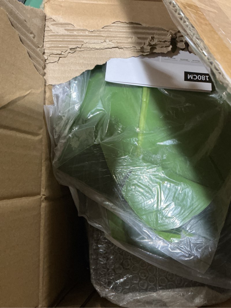 Condition photo showing As Is for Artificial Bird of Paradise Plant 7Ft Fake Tropical Palm Tree with 17Trunks Faux Banana Leaf Trees in Pot for Home Indoor Outdoor Office Modern Decor Housewarming 1pack 7ft