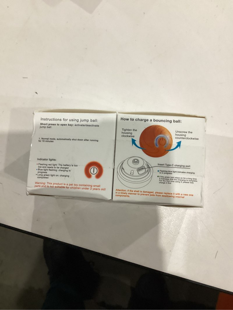 Condition photo showing New/Like New for Smart Jumping Ball for Dogs,Smart Jumping Ball Dog Toy,Shaky Balls Toy for Dogs,Vibrating Dog Balls,BouncingBall forDog, for Small Medium LargeDog