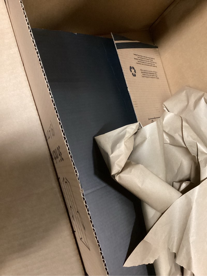 Condition photo showing Good Condition for Chell 36" x 48" Large Trifold Poster Board, 2 Pack, Black Corrugated Project Boards for Science Fair, School Projects, Event Displays and Business Presentations