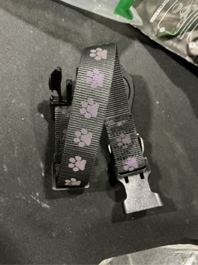 Dog Collar with Airtag Holder, IP67 Waterproof Reflective AirTag Dog Collars for Medium & Large Dogs