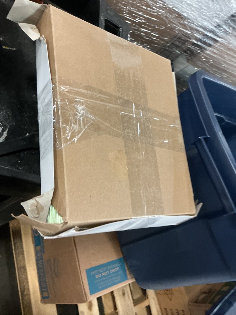 Condition photo showing As Is for office depot pressboard classification folders with fasteners, letter size, 100% recycled, light green, 10 pk, od24091