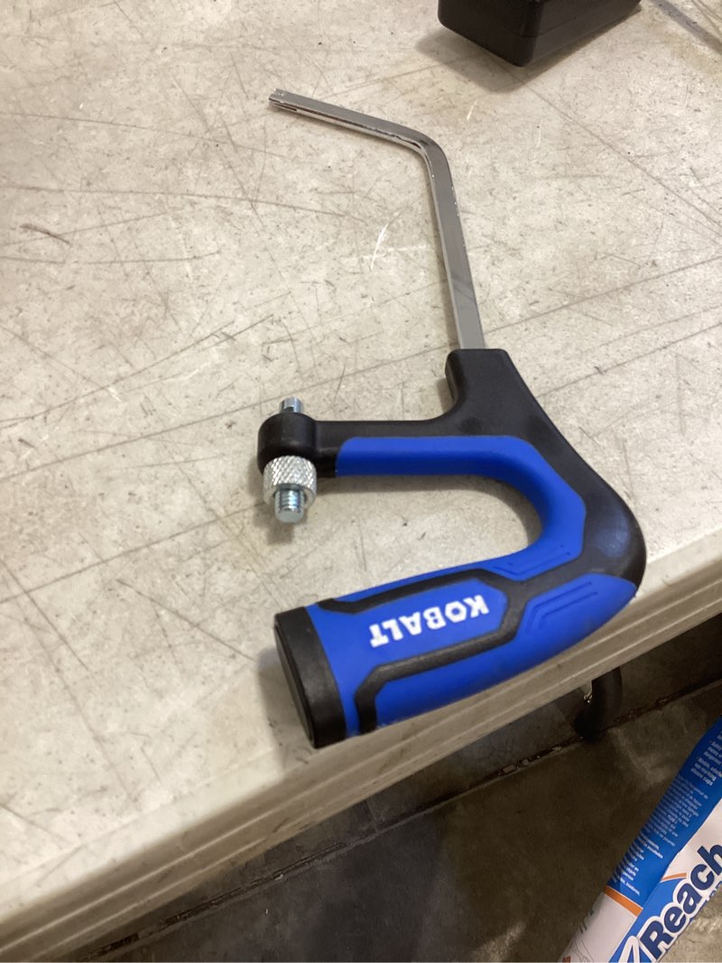 Condition photo showing As Is for similar product  project source 6-in extra fine cut hack saw