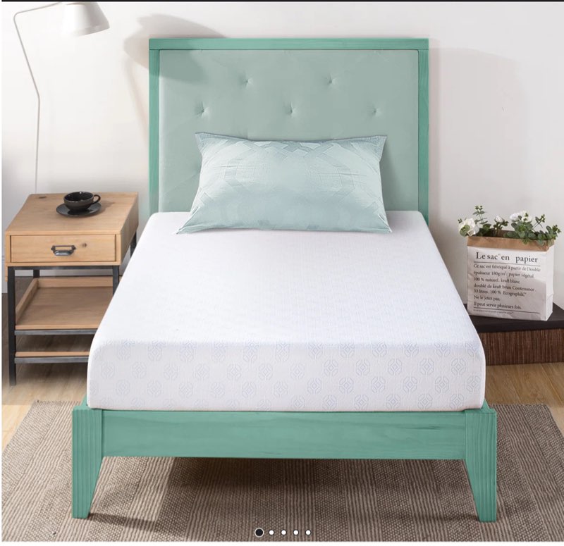  Wayfair Sleep 6" Medium Cooling Gel Memory Foam Mattress