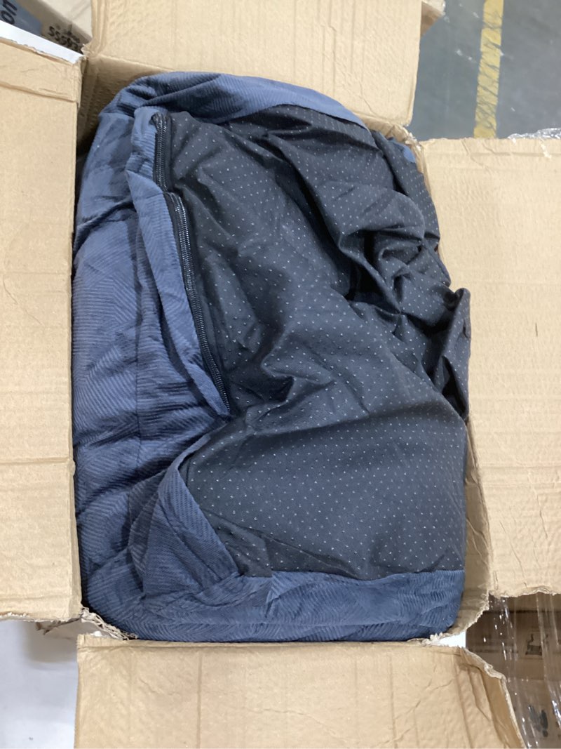 Condition photo showing Good Condition for invenho orthopedic extra large dog bed, xxl waterproof dog sofa, egg-crate foam couch with washable removable cover, waterproof lining and nonskid bottom xxl (48"x 35"x 6.5") dark grey