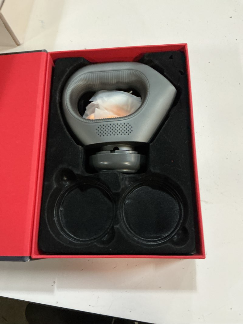 Condition photo showing New/Like New for 3d rotating massage gun, cordless deep tissue body massager with 30 speeds & 6 modes for muscle recovery & body sculpting, handheld electric massager for back neck shoulder for women & men