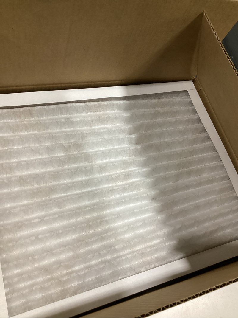 Condition photo showing Good Condition for Amazon Basics 16x20x1 Air Filter 6 Pack, MERV 8 AC Furnace Filters (Actual Size: 15.75" x 19.75" x 0.75") 16x20x1 Merv 8