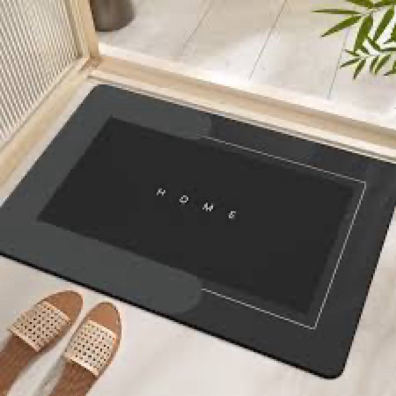 Super Absorbent Bath Mat, Quick-drying Bathroom Mats, Super Absorbent Living Room Floor Mat , Rubber