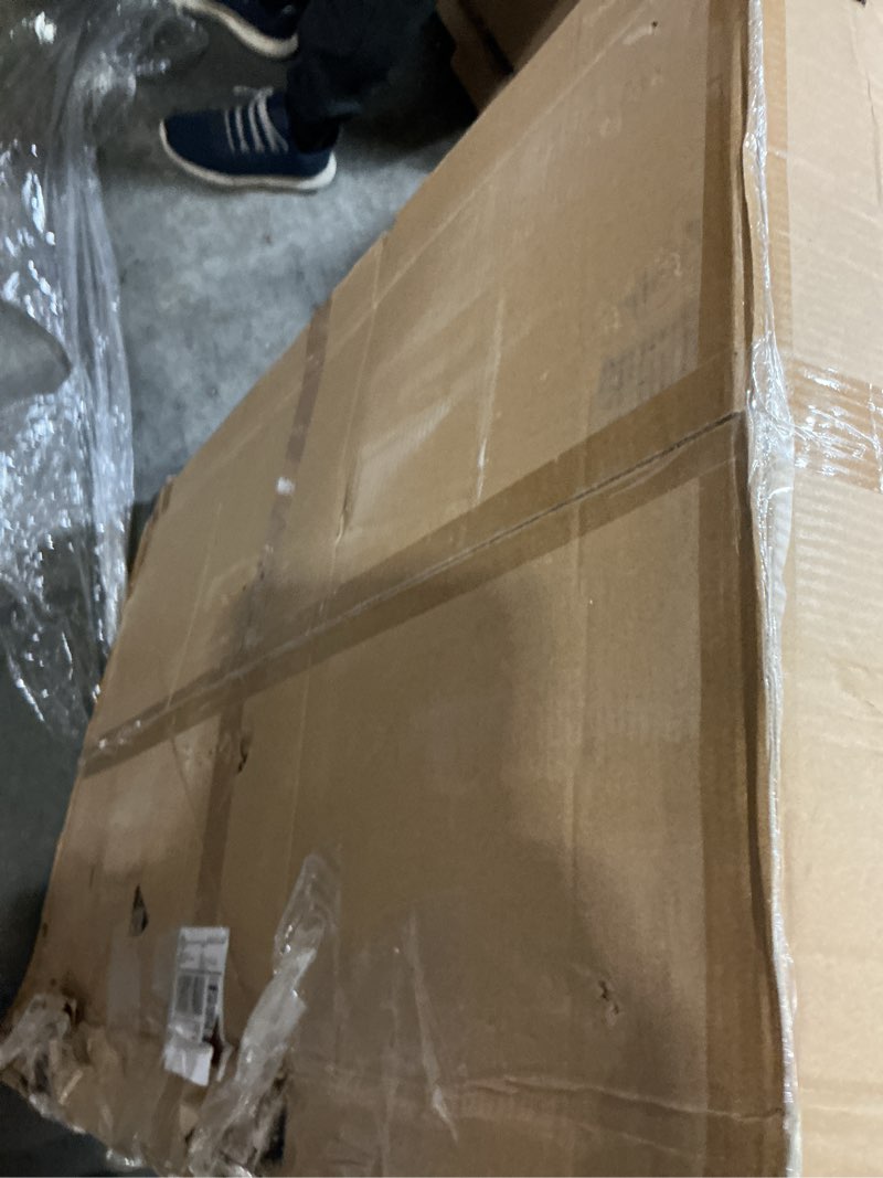 Condition photo showing New/Like New for 8 Panels 40in(H) Decorative Garden Fence, Total 18ft L Heavy Duty Iron Metal No Dig Animal Barrier Fence, Tall Garden Border Fencing, Temporary Dog Fencing Outdoor for Yard 8 Panels - 18ft(L) X 40 in(H) Black