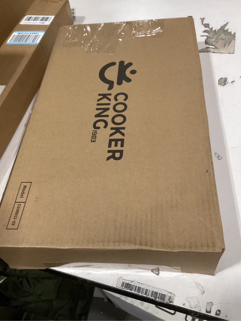Condition photo showing Good Condition for COOKING KING 10-Inch Stainless Steel Pan, Hybrid Nonstick Frying Pan, Skillet, 3-Ply Clad Cookware, 