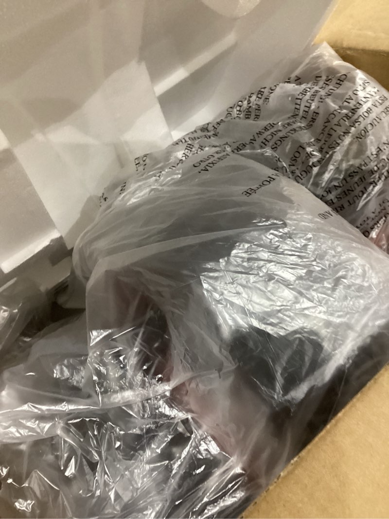 Condition photo showing As Is for Under Desk Elliptical Machine, Electric Elliptical Leg Exerciser for Seniors with 12 Adjustable, Portable Quiet Elliptical Exercise Machine, Seated Pedal Exerciser with Remote Control