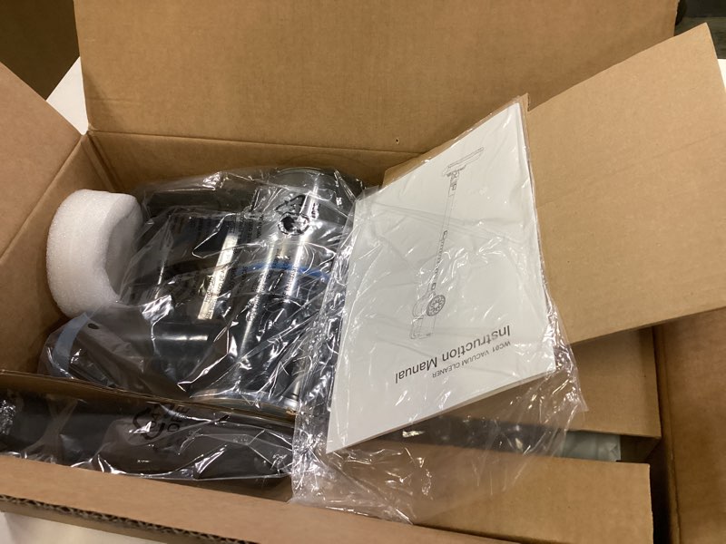 Condition photo showing New/Like New for Cordless Vacuum Cleaner with Self-Standing, LED Screen Stick Vacuum Cleaners for Home, Lightweight Powerful Suction Vacuum, 6-in-1 Rechargeable Vacuum for Carpets, Pet Hair, Hardwood Floors Black