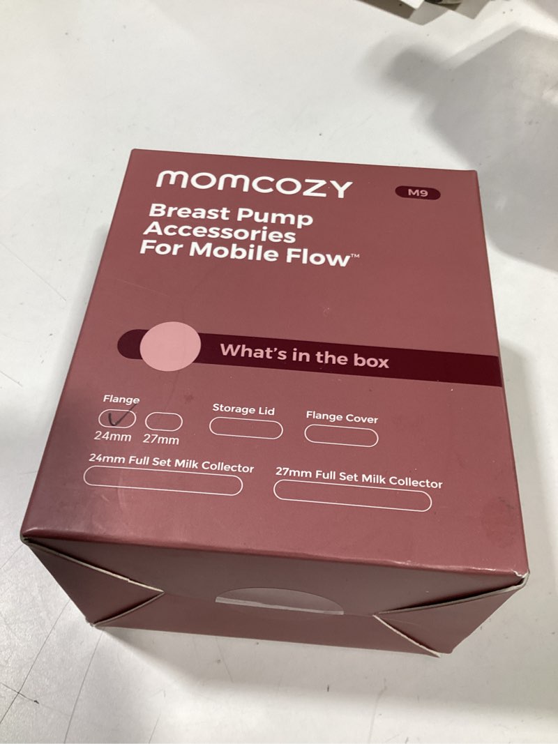 Condition photo showing As Is for momcozy original replacement accessories for upgraded mobile flow | upgraded m9,original upgraded m9 breastfeeding parts,24mm flange,1 pack