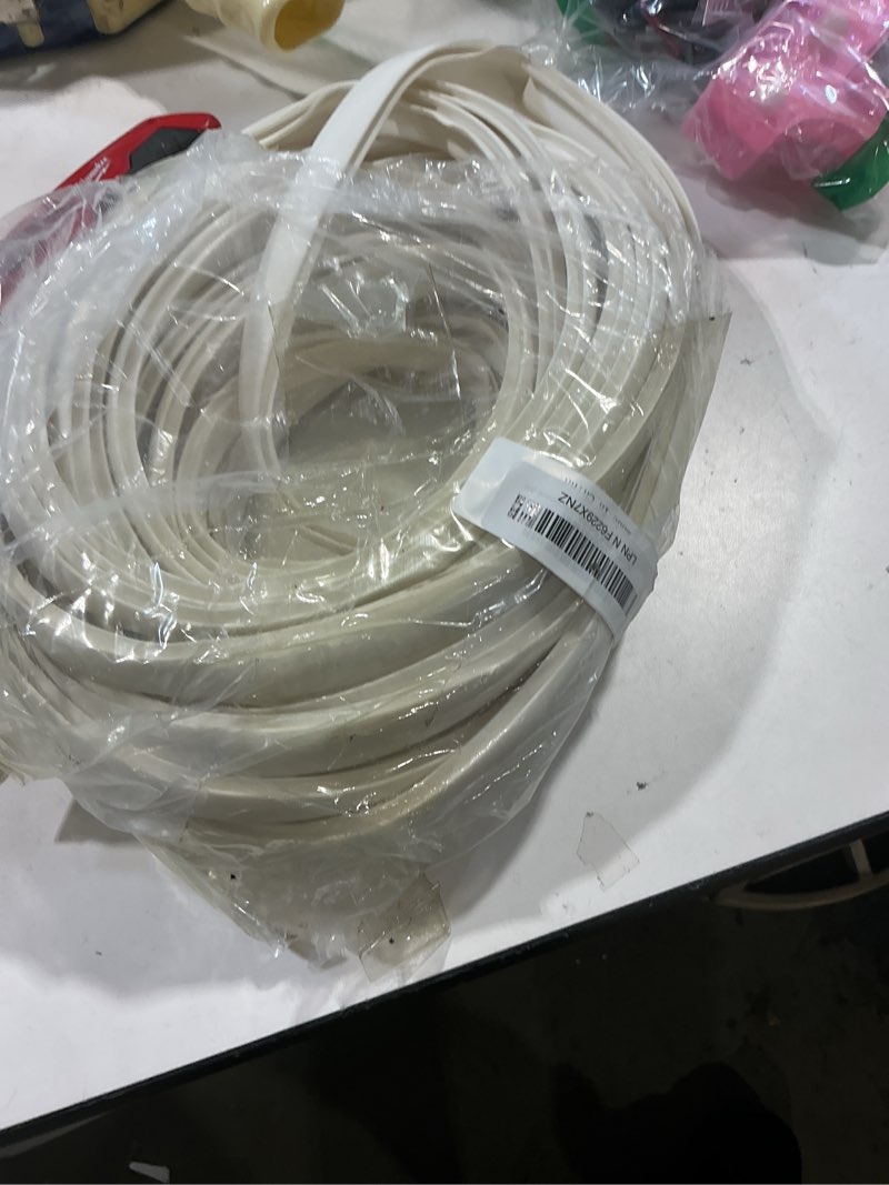 Condition photo showing Good Condition for huatol 50.85 ft boat rub rail vinyl insert, flexible black pvc rub rail trim, 3/4 x 3/8 inch marine edge protection for boats, pvc boat bumper insert white