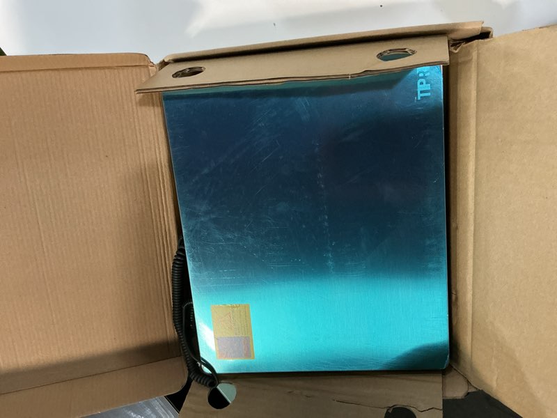 Condition photo showing Good Condition for tipre shipping scale 440lbs for packages, heavy duty digital postal scale with lcd display 0.35 oz high precision express scale with type-c charging & batteries smart hold/tare for small business home 440lb- silver stainless steel