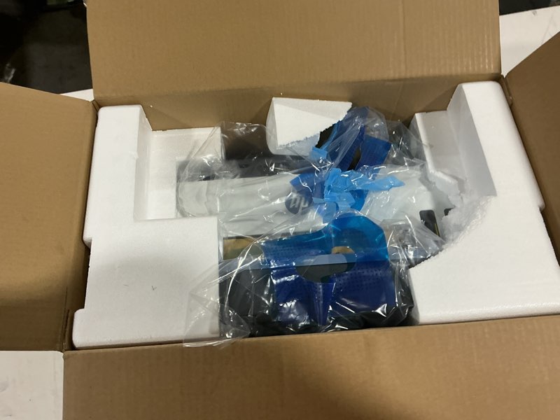 Condition photo showing As Is for hp smart tank 7602 wireless all-in-one ink tank printer, scanner, copier with 2 years of ink included, best-for-home office, cartridge-free refillable, ai-enabled (28b98a)