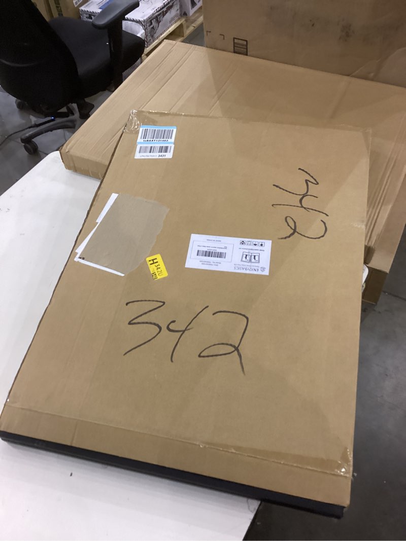 Condition photo showing As Is for ENJOYBASICS 18x24 Picture Frame, Display Poster 16x20 with Mat or 18 x 24 Without Mat, Wall Gallery Photo Frames, Black, 2 Pack Black 18x24