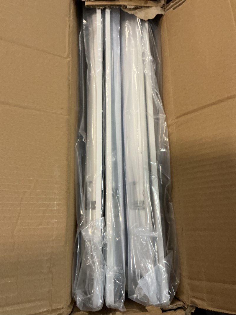 Condition photo showing Good Condition for OKQ 4 Pack 2x4 LED Flat Panel Light Drop Ceiling Office Fixture, 30/40/50W Selectable, 5000K 5CCT Switchable, 0-10V Dimmable, 24x48 Inch LED Flush Mount Ceiling Light, ETL Listed 2X4 4Pack