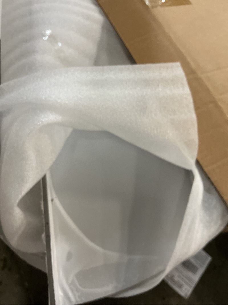 Condition photo showing New/Like New for basement window well covers outside, heavy-duty egress window well cover clear, all-weather against debris, uv resistant, tear-resistant, waterproof, windproof (only cover)40" x 18" 40*18