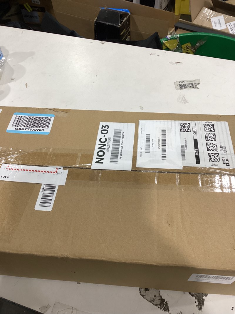 Condition photo showing New/Like New for DJ Lights with Stand, 5 in 1 Party Bar Light Set with Rotating Ball, Strobe, UV, Colorful LED Par Light and Pattern, Sound Activated DJ Lighting System for Disco Stage Gig Band Wedding