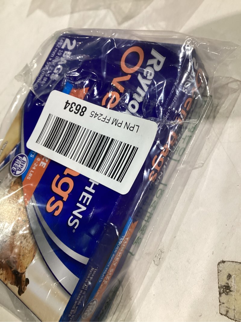Condition photo showing Good Condition for Reynolds Kitchens Turkey Size Oven Bags, Holds Up to 24 Pounds, 2 Count Turkey Size (8 to 24 Pound) 2 Bags (Pack of 1)