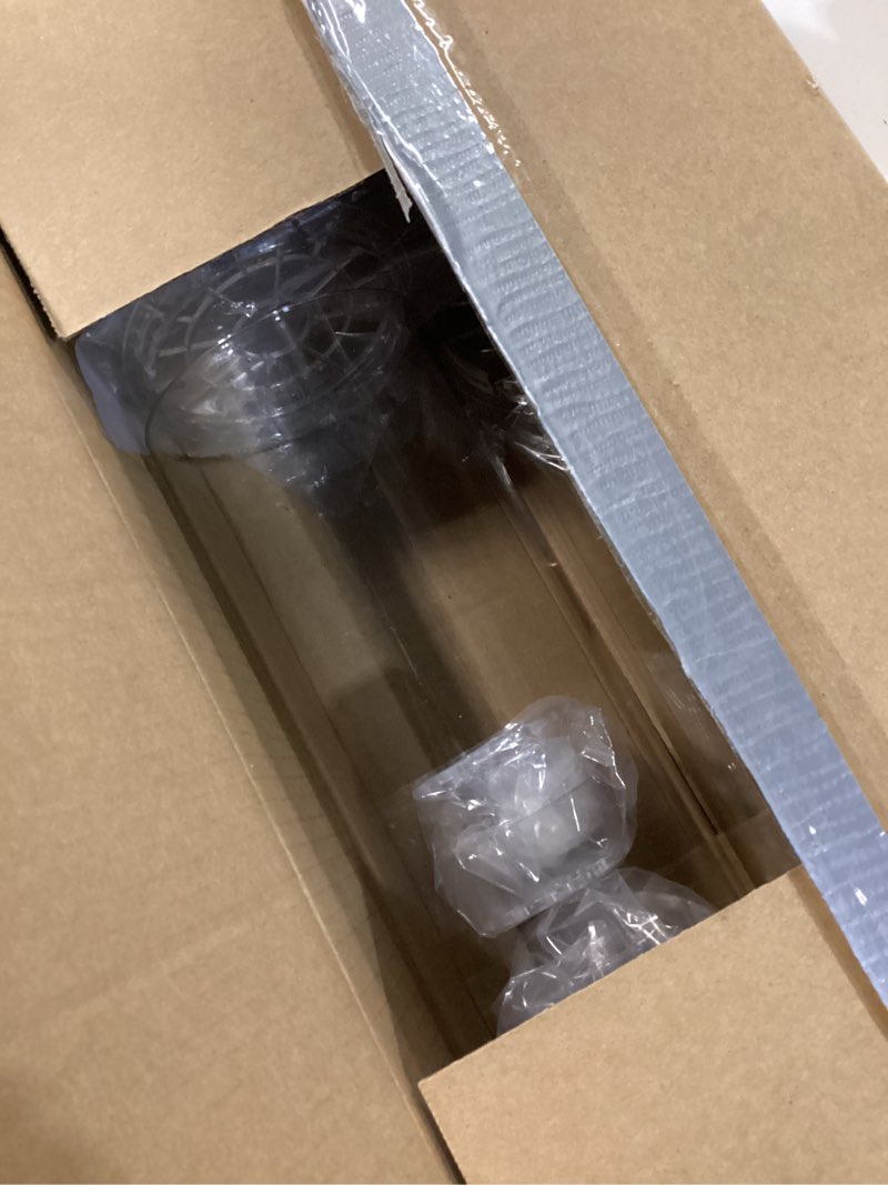Condition photo showing Good Condition for 3 large acrylic clear cylinder vase set with 2 spiral ikebana stem holder ring, unbreakable tall plastic hurricane vases for wedding centerpieces flower bouquet decor (3 vases + 2 holder) 3 clear - m