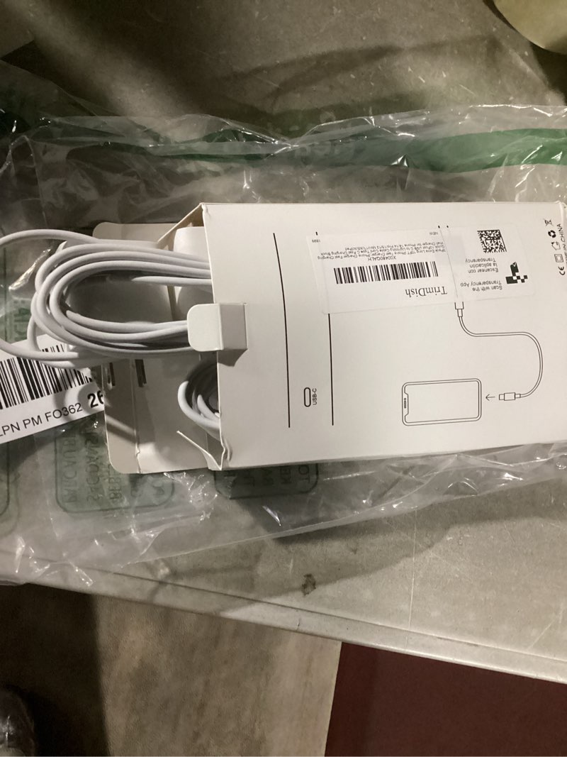 Condition photo showing Good Condition for 10FT iPhone Fast Charger,3Pack Extra Long[Apple MFi Certified]iPhone Charger Fast Charging Quick 10Foot USB C to Lightning Cable Cord Adapter Block for iPhone 14 Pro Max/14 Plus/13/12Mini/11/XS/X/iPad 3Pack C-L 10FT
