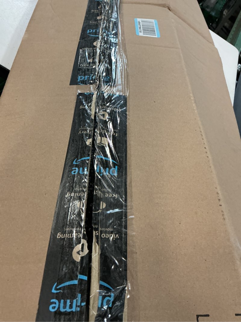 Condition photo showing New/Like New for evergreen flag 56" solid wood flag pole with one clip and anti-wrap tube for 3'x5' estate flag with pole sleeve, outdoor weatherproof use for residential or commercial anti-wrap tube with one clip
