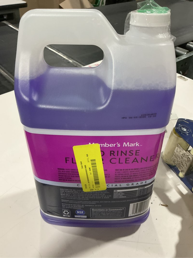 Condition photo showing As Is for member's mark commercial heavy-duty degreaser, 1 gal. (1 piece)