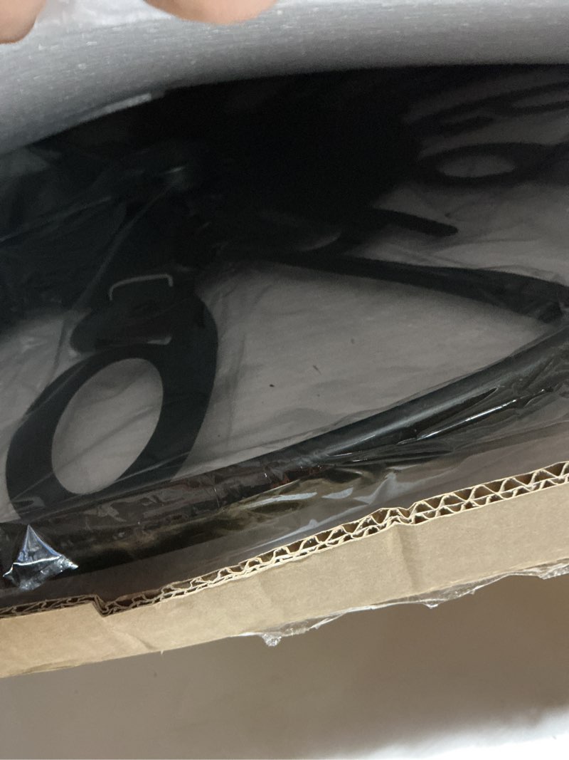 Condition photo showing Good Condition for LEIKE 32" Oversized Large Wall Clocks,Silent,Non Ticking,Battery Operated Modern Round Big Wood Decorative Metal Wall Clock for Living Room, Bedroom,Kitchen,Farmhouse,Office Decor - Black,32 Inch 32 inch Walnut and Arabic Number