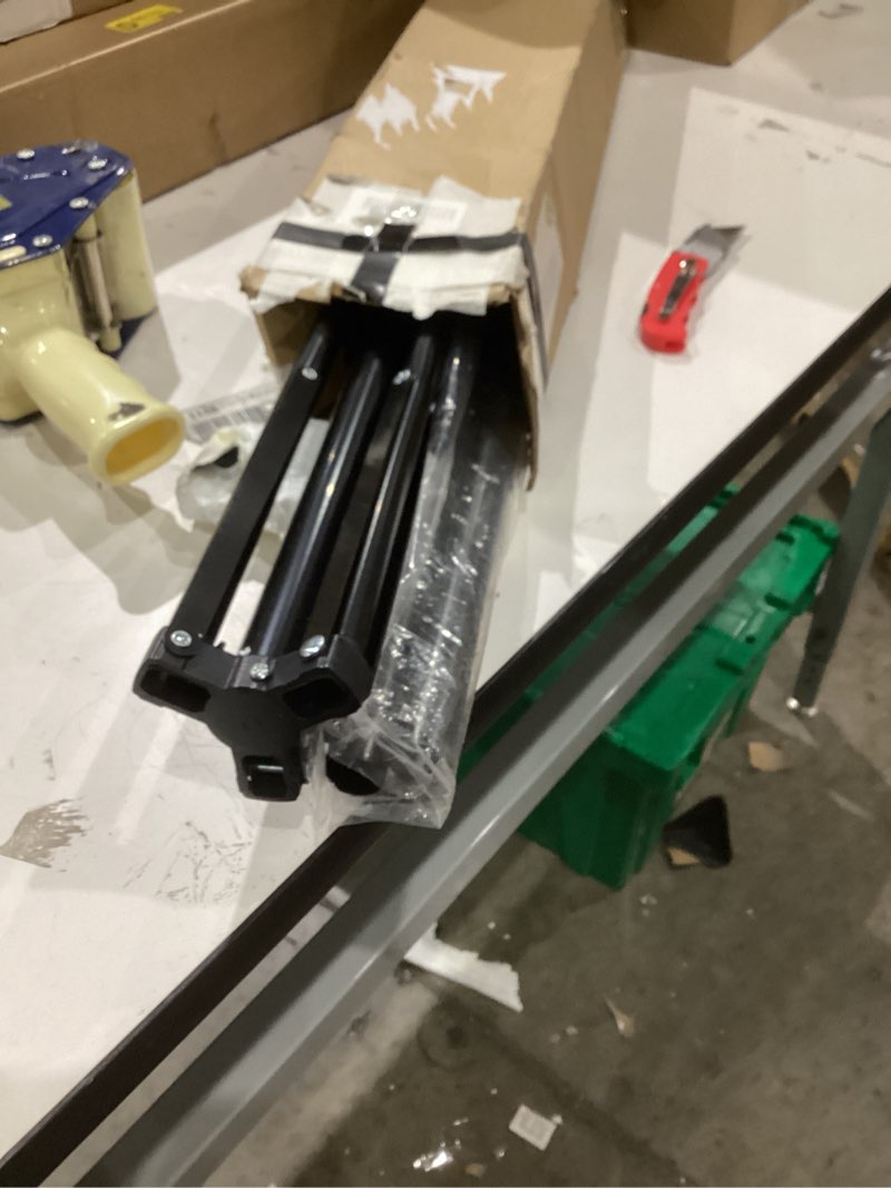 BEIYANG T Shape Backdrop Stand Kit 3.2 * 6.5 FT, Adjustable Background Support Stand Kit with 2 Spri